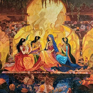 oil painting untitled