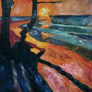 sunset-5 oil painting