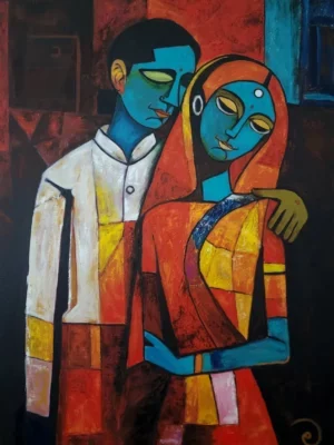 The-Neighbours oil painting