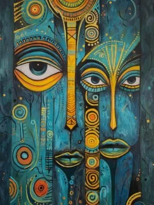 oil painting untitled